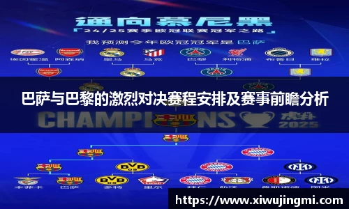 巴萨与巴黎的激烈对决赛程安排及赛事前瞻分析